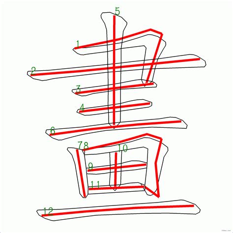 13畫的字|筆畫13畫的漢字